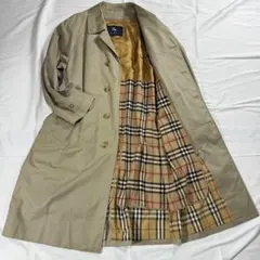 Burberry London ステンカラーコート ノバチェック柄 ライナー付