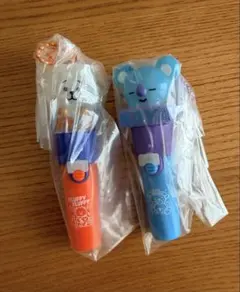 BT21 ライトスティックチャーム RJ & KOYA