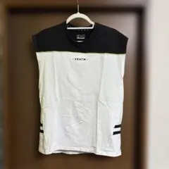 VEATM ノースリーブタンクトップ M ホワイト/ブラック