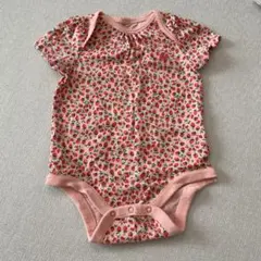 【新品】GAP 花柄ロンパース 3-6ヶ月