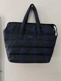 marimekko ブラック キルティングトートバッグタグ付き 最終値下げ 