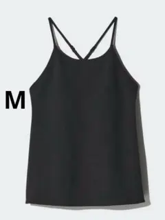 UNIQLO クレープジャージーブラキャミソール　M