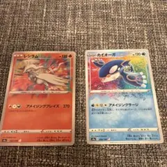 ポケモンカード イベルタル カイオーガ アメイジングレア 2枚セット