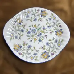 ミントン ハドンホール ブルー ディナープレート B&Bプレート 廃盤品 英国製