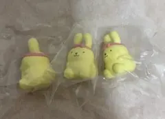 ガチャガチャ なりきりうさぎさんフィギュア ポムポムプリン 3点セット
