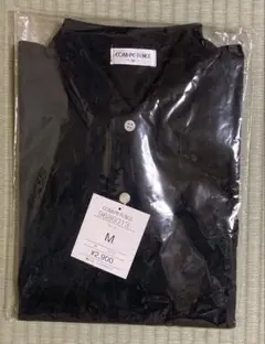 【新品】ポロシャツ ブラックMサイズCOM-PE-TENCE