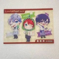 カラフルピーチ　ダイナークリアカード コレクションガム ヒロ じゃぱぱ もふ