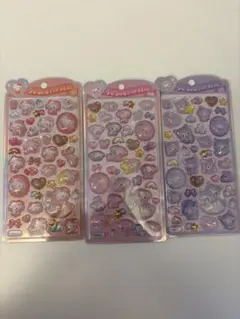 サンリオ　うるちゅるポップシール　3セット
