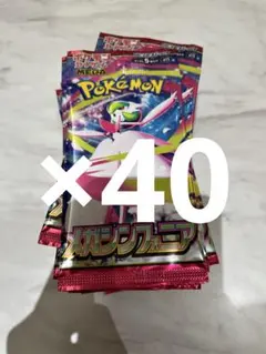 ポケカ メガシンフォニア 40パック
