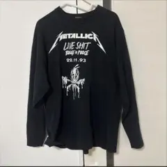 METALLICA ブラック 長袖　ヴィンテージTシャツ XL