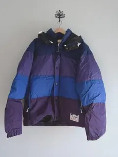 R. NEWBOLD ダウンジャケット XL 紫・青
