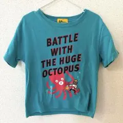 ランドリータコとの戦い キッズTシャツ