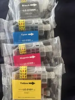 ブラザー用 LC21E-4PK 互換インクカードリッジ
