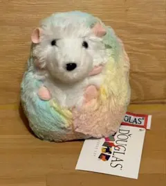 DOUGLAS ハリネズミ ぬいぐるみ レインボーカラー