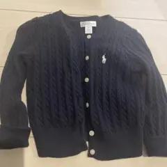 Ralph Lauren ネイビー カーディガン 24M