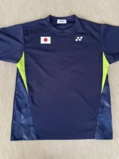 YONEX バドミントン　応援シャツ　JAPANロゴ ネイビー Sのサムネイル