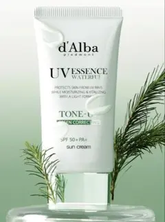 d'Alba UV Essence Waterfull 50ml グリーン