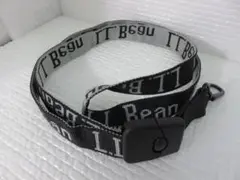 L.L.Bean ネックストラップ 　Black and White 白と黒