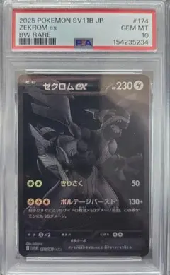 2026年最新】ゼクロムEX psa10の人気アイテム - メルカリ