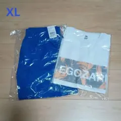 新品未開封品】エゴザルセットアップ バスパン Tシャツ 青 黒 バスケ