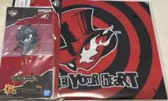 ペルソナ5 ジョーカー ザ・ファントム ラバーストラップ クリアファイル Ｇ賞