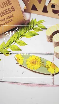 ハンドメイド ⭐︎レジンヘアクリップ！！