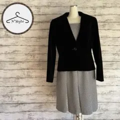 【美品】セットアップ　ワンピース+ジャケット　卒業 卒園 入学 入園 ママスーツ