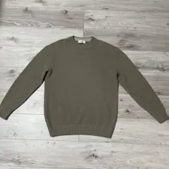 クルーネックニット