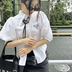 epine ホワイト　コルセットブラウスのサムネイル