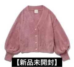 【新品タグ付き未使用】ジェラートピケ　フェザーショートカーディガン