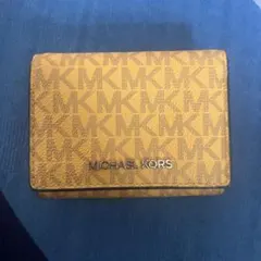 MICHAEL KORS イエロー 三つ折り財布