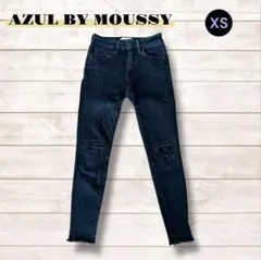 アズール AZUL BY MOUSSY スキニーデニム XSサイズ