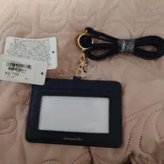 アフタヌーンティー　IDカードホルダー　首掛け用リール付