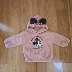 週末限定お値下げ!ミニーマウス フリースパーカー 95cm