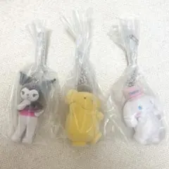 サンリオ ミニチュアチャーム　ライブキャラクター　クロミ　シナモン　プリンセット