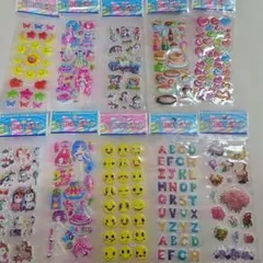 ①女の子シール10枚セット