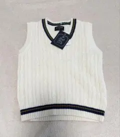 Back&Forth ケーブル編みベスト 110