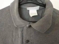 ★ Lacoste グレー ポロシャツ Mサイズ USED 古着 ラコステ