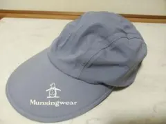 Munsingwear ブルーバイザーキャップ 　２WAY