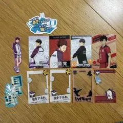 ハイキューのカード・ステッカーセット