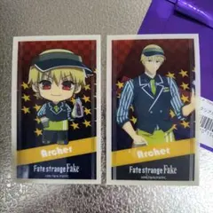 Fate strange Fake カフェ クリアカード ギルガメッシュ - メルカリ