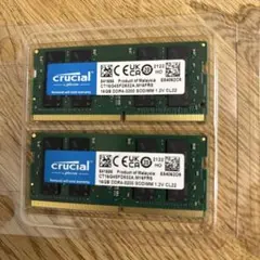 2026年最新】Crucial 16GB DDR4-3200 SODIMMの人気アイテム - メルカリ