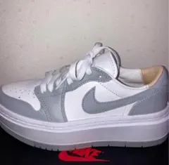 ナイキ エア ジョーダン 1 エレベート LOW グレー 23.5