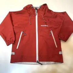 mont bell レイントレッカーキッズ /110cmレッド