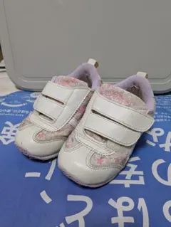ASICS スクスク ピンク/ホワイト　15.0cm
