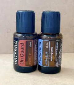 【doTERRA】 アロマ　オンガード&ペパーミント　2本セット