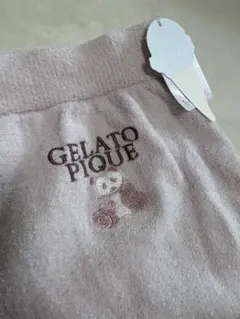 GELATO PIQUE パンダ刺繍　ルームウェア　パンツ