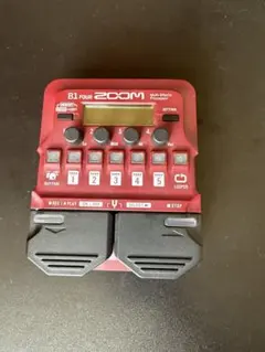 【通電確認済】ZOOM B1 FOUR ベース用 マルチエフェクター 現状渡し