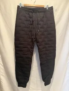 新色！BRIEFING風 ゴルフ ダウンパンツ メンズ L 中綿ジョガー