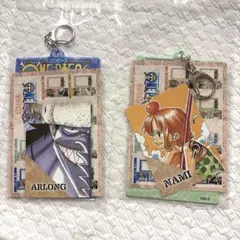 ワンピース　オリジナルカード&特製ホルダーコレクション　ナミ　アーロン